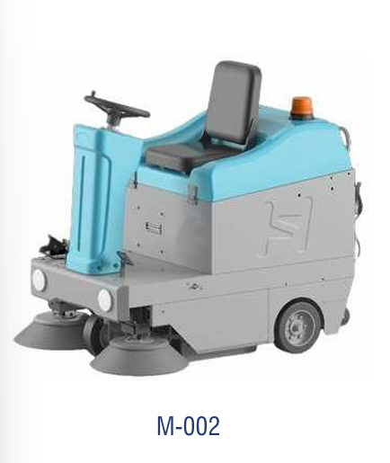 Mini Ride on Sweeper 80L