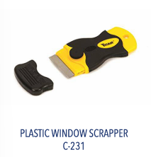 Plastic Window Scrapper
